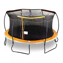 Trampolin Brincolin 4.5m Diametro Grande Jumbo Uso Rudo Red