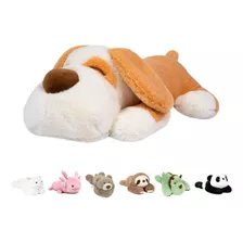 Niuniu Daddy Peluche Perrito Con Peso 1.4kg 40cm Anitestrés