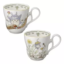 Noritake X Studio Ghibli Totoro Par Taza Taza