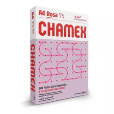 Resma Papel Chamex Color Rosa A4 75 Gr 500h