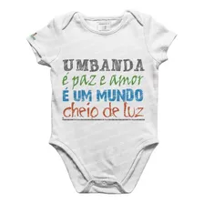 Body Infantil É Paz, É Amor - Umbanda / Guias / Orixás