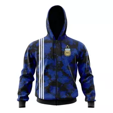 Campera Capucha Argentina Artemix Cc-0335