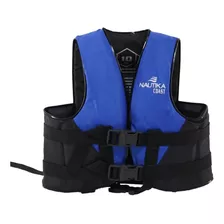 Colete Salva Vidas Nautika Coast Até 20kg Azul E Preto