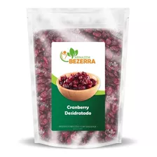 Cranberry Desidratado 500g - Fruta Seca Extra Premium