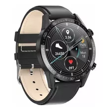 Smartwatch Tipo Análogo Con Monitor Cardíaco Tecnolab Tl124 Color De La Caja Negro