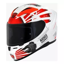 Capacete Moto Fechado Axxis Diversos Grafico +1 Viseira Fumê