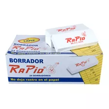 Borrador Rapid Nata Br-412 Caja X 24 Unidades