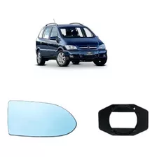 Lente Azul + Base Retrovisor Zafira 01/ 12 - Lado Direito