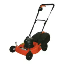 Cortadora De Pasto Eléctrica Nober Rs 400 Con Bolsa Recolectora De 0.7 Hp Y 220v Color Naranja/negro