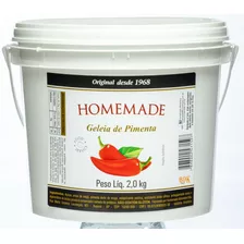 Geleia Homemade Gourmet Pimenta Em Balde 2kg