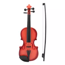 Juguete De Violín Acústico Para Niños, Cuerdas Ajustables, P