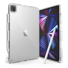 Estuche Funda | Ringke Fusion | Para Apple iPad Pro 11 Pulgadas | 1 2 3 4 Generación | Color Claro | Soporte De Lápiz | Protección Antichoque | Acabados Premium