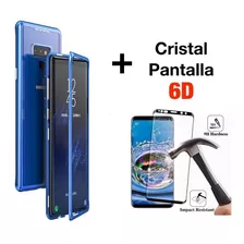 Funda Magnética Samsung + Cristal Frontal 6d 