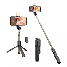 Palo O Baston Selfie Stick Bluetooth Con Tripode Negro