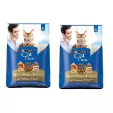 Alimento Cat Chow Nutriplus Gato Adulto Todos Tamaños 15 K6
