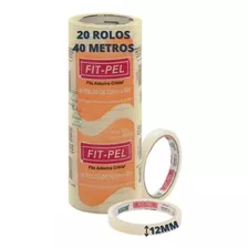 Fita Durex Fitpel 12mm X 40 Metros 