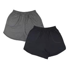 Kit 2 Shorts Plus Size Molinho Verão Estiloso Lançamento 