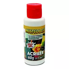 Multicolage Cola Gel Para Decoupage Acrilex 60g Acrilex