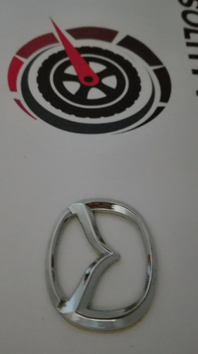 Foto de 1 Mini Emblema Mazda Universal Timon Tapas Rin 5 Cm X 4 Cm