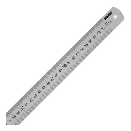 Regla Pie Metalico 60 Cm Bremen Acero Inoxidable 7399 Dgm
