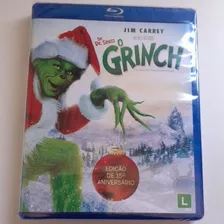 Blu-ray O Grinch (jim Carrey) Ed. 15º Aniversário - Lacrado