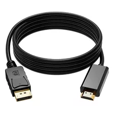 Cable De Video Displayport Macho A Hdmi Macho Anera 1m