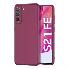 Funda Para Samsung Galaxy S21 Fe 5g - Color Vino