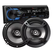 Combo Estereo Nakamichi Usb Bluetooth + Par Parlantes 6 6.5