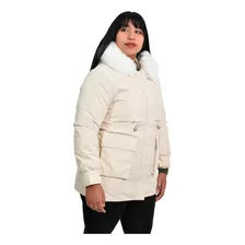 Campera Parka Impermeable Mujer Desmontable Nieve 2 En 1 Hhp