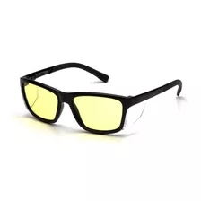 Lentes De Seguridad Pyramex Conaire Negro Mica Amber Sb10734