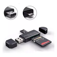 Leitor De Cartão Sd 2 Em 1 Usb 2.0 E Usb B