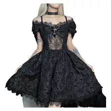 Vestido Corto Gótico Oscuro