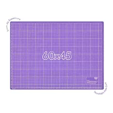 Base De Corte A2 60x45 Cm Roxa Patchwork Artesanato Cor Roxo