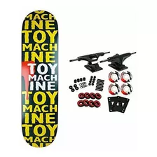 Patineta, Skatebboards Es Monopatín Toy Machine Completo New