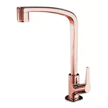 Torneira Cozinha Mesa Lorenzetti Bica Móvel Flatt Rose Gold