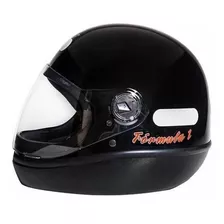 Capacete Para Moto Integral San Marino Classic Preto Tamanho 56 