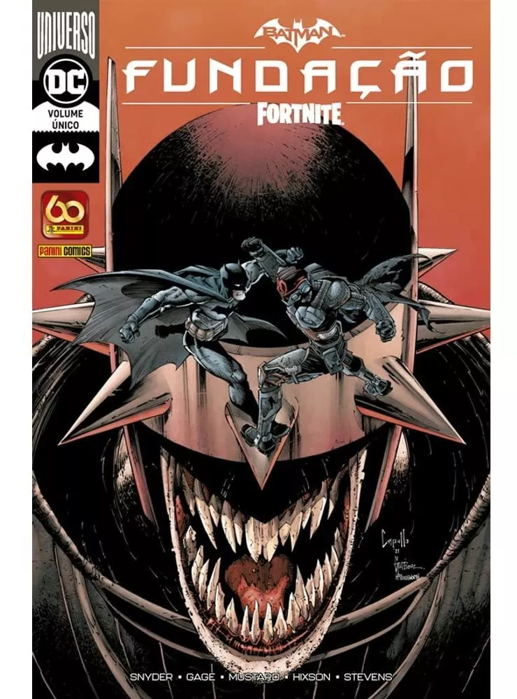 Livro Batman Fortnite Fundacao            