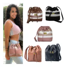 Kit 05 Bolsa Feminina Saco Atacado Revenda Bolsinhas Novas