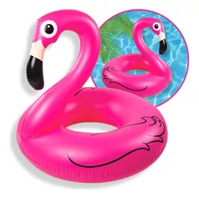 Boia Flamingo Unicornio Gigant Piscina Inflável 90cm Adulto