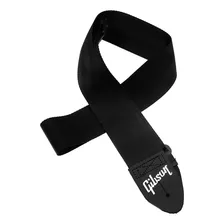 Correa Gibson Para Guitarra O Bajo Seatbelt - Jet Black