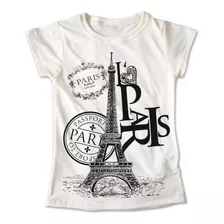 Blusa Paris Colores Playera Estampado Torre Eiffel 008