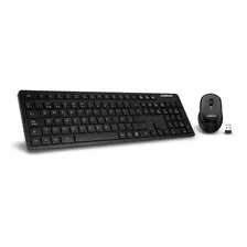 Teclado Y Mouse Inalambricos Con Receptor Usb Redlemon