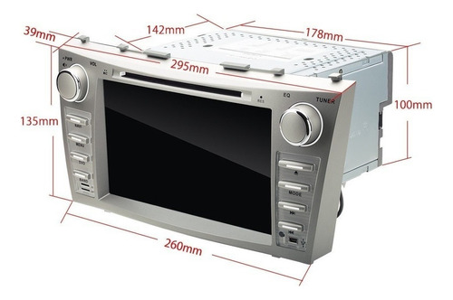 Android Toyota Camry 2007-2011 Dvd Gps Mirror Link Radio Foto 5