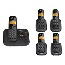 Kit Telefone Sem Fio Ts 3130 + 4 Ramais Ts 3111 Intelbras