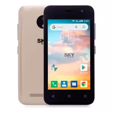 Sky Device Platinum B4 8gb Dorado 1gb Ram Con Funda