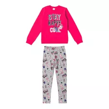 Conjunto Inverno Tam. 6 Infantil Feminino