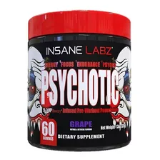 Pre Entreno Psychotic 60 Servicios - Tienda Fisica