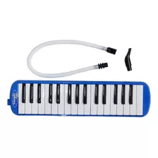 Melodica 32 Notas Lincoln Winds Color Azul Con Funda 