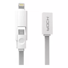 Cable Para iPhone/android 2 En 1 320mm Micro Usb