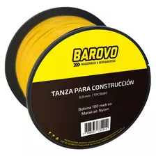 6 Bobinas 100 Mts Tanza Para Construccion 0,8mm Nylon Hilo